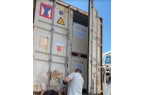 Loading container to